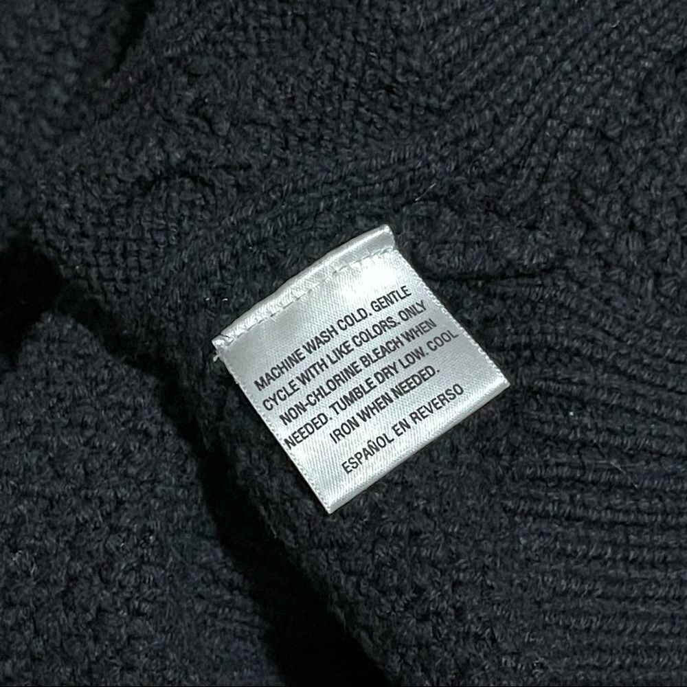 Style & Co Black Knit Button Back Sweater XSMALL - Picture 12 of 12